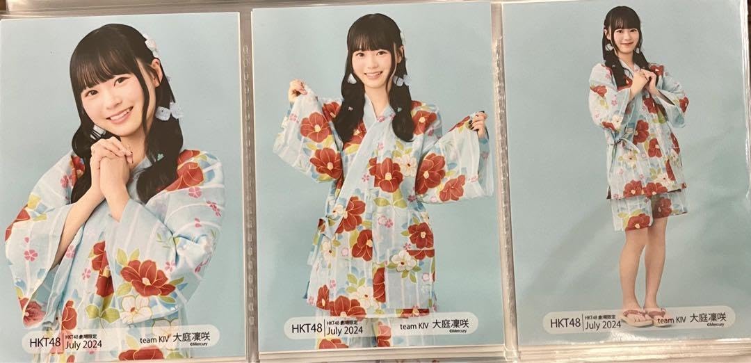 HKT48の月別生写真 2025年8月度 個別生写真5枚セット Vol.1 坂本 りの - HKT48